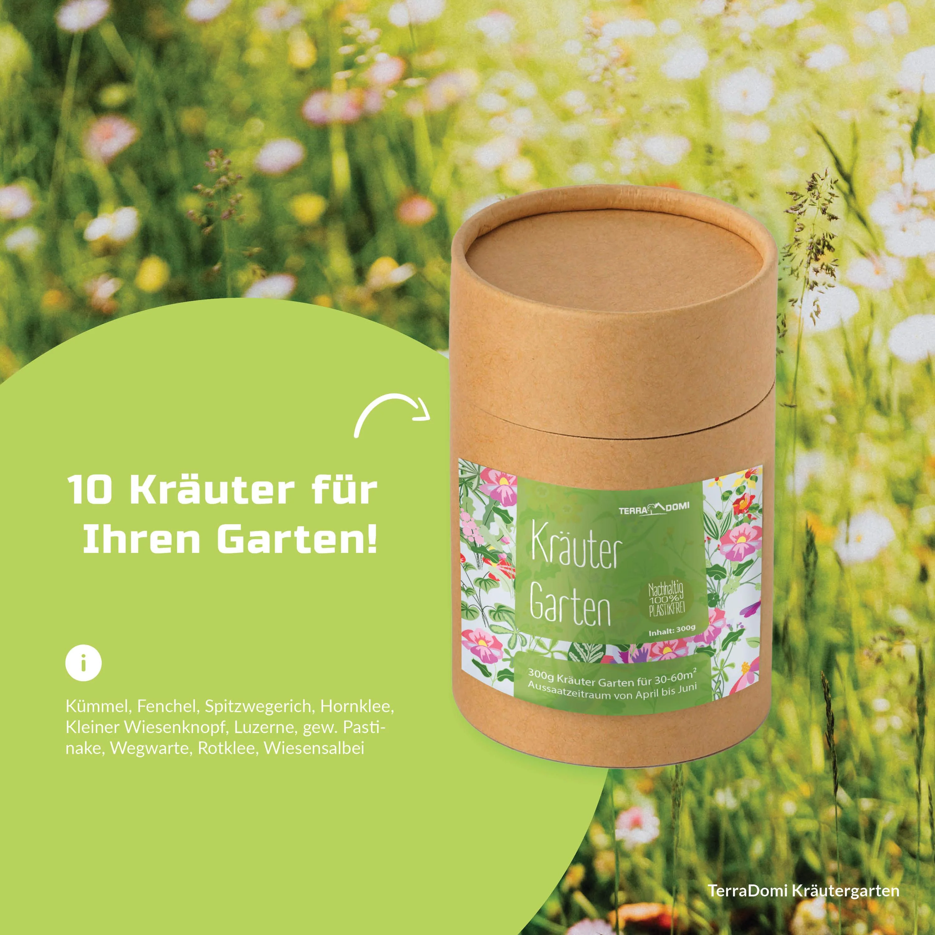 Kräuter-Garten 300g I Mischung mit duftigen Kräutern - Image 5