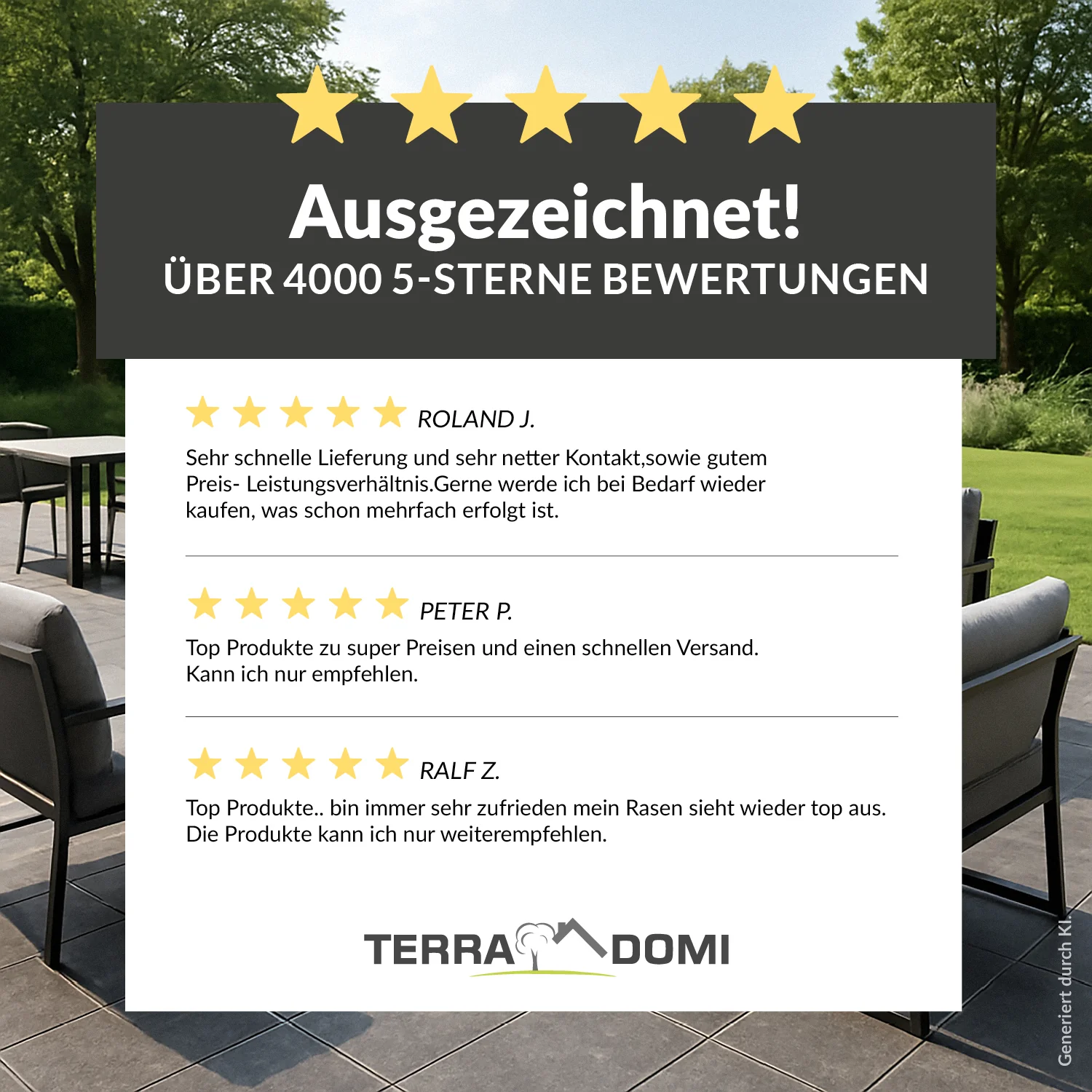 TerraDomi Frühlingskick Rasendünger Flüssig 1 L für 250-300m² - Image 5