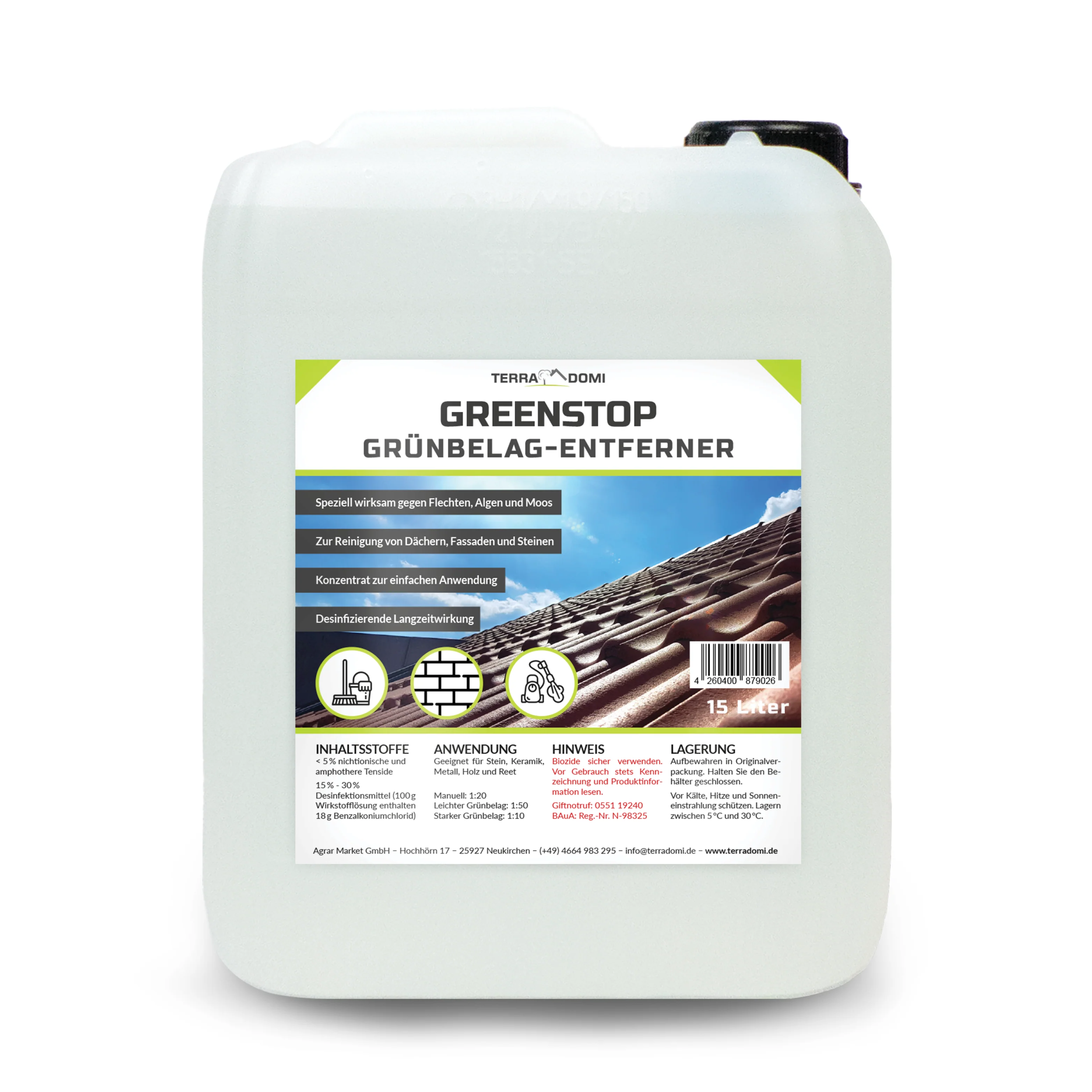 Greenstop Grünbelagentferner für den Außenbereich - Image 5