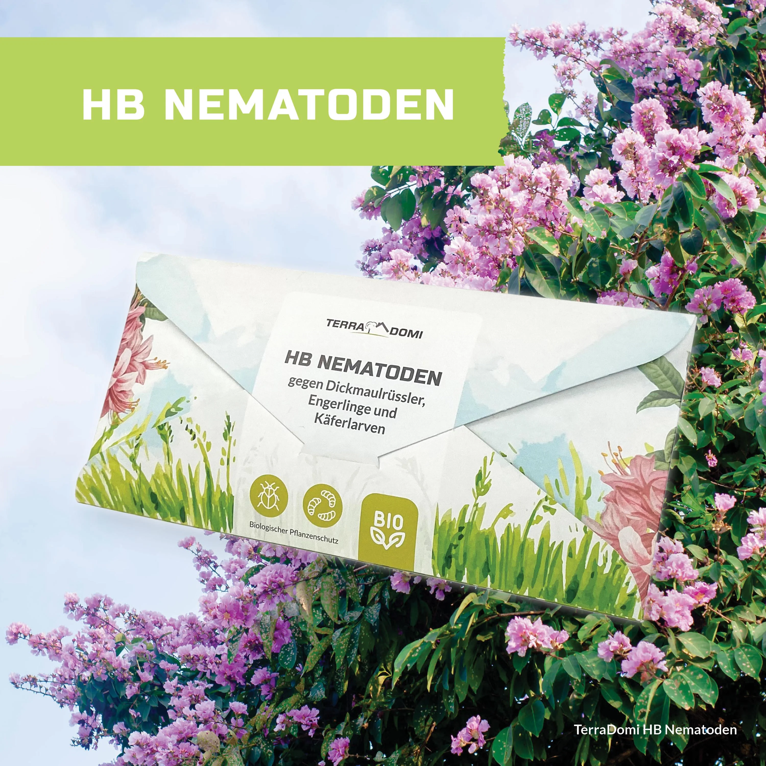 TerraDomi HB Nematoden gegen Dickmaulrüssler, Engerlinge und Käferlarven - Image 3