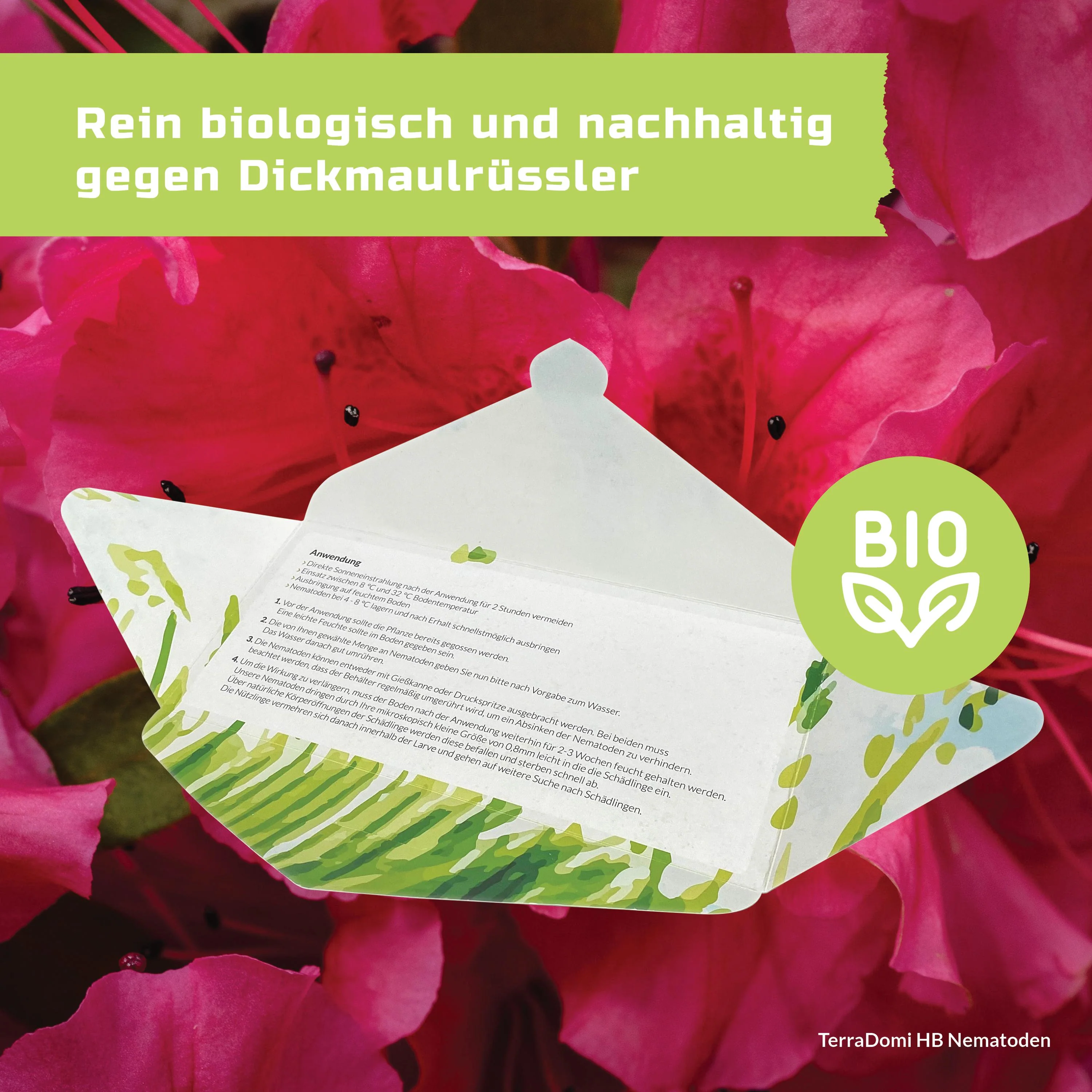 TerraDomi HB Nematoden gegen Dickmaulrüssler, Engerlinge und Käferlarven - Image 9