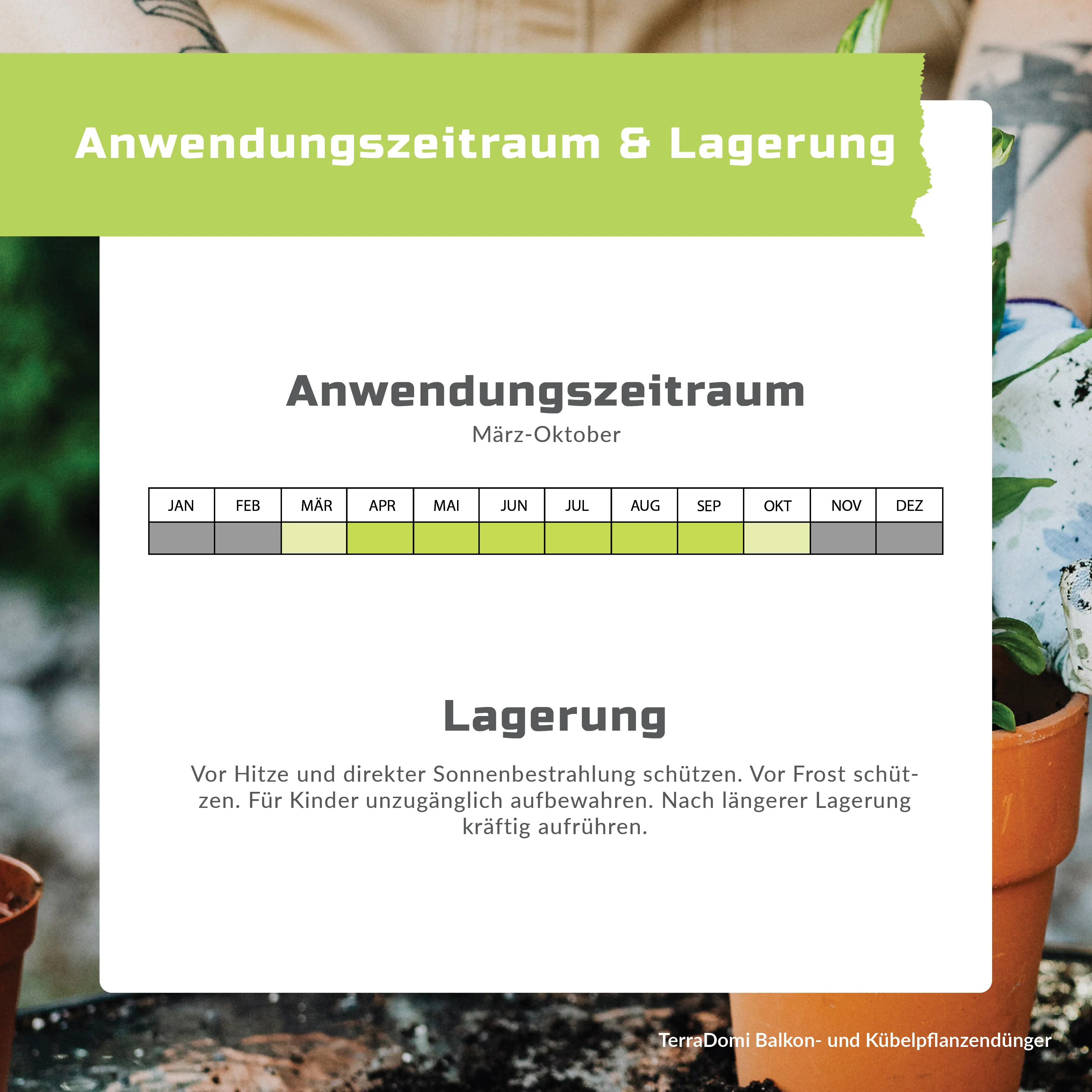TerraDomi Balkon- und Kübelpflanzendünger 1 Liter Flüssigdünger Konzentrat - Image 6
