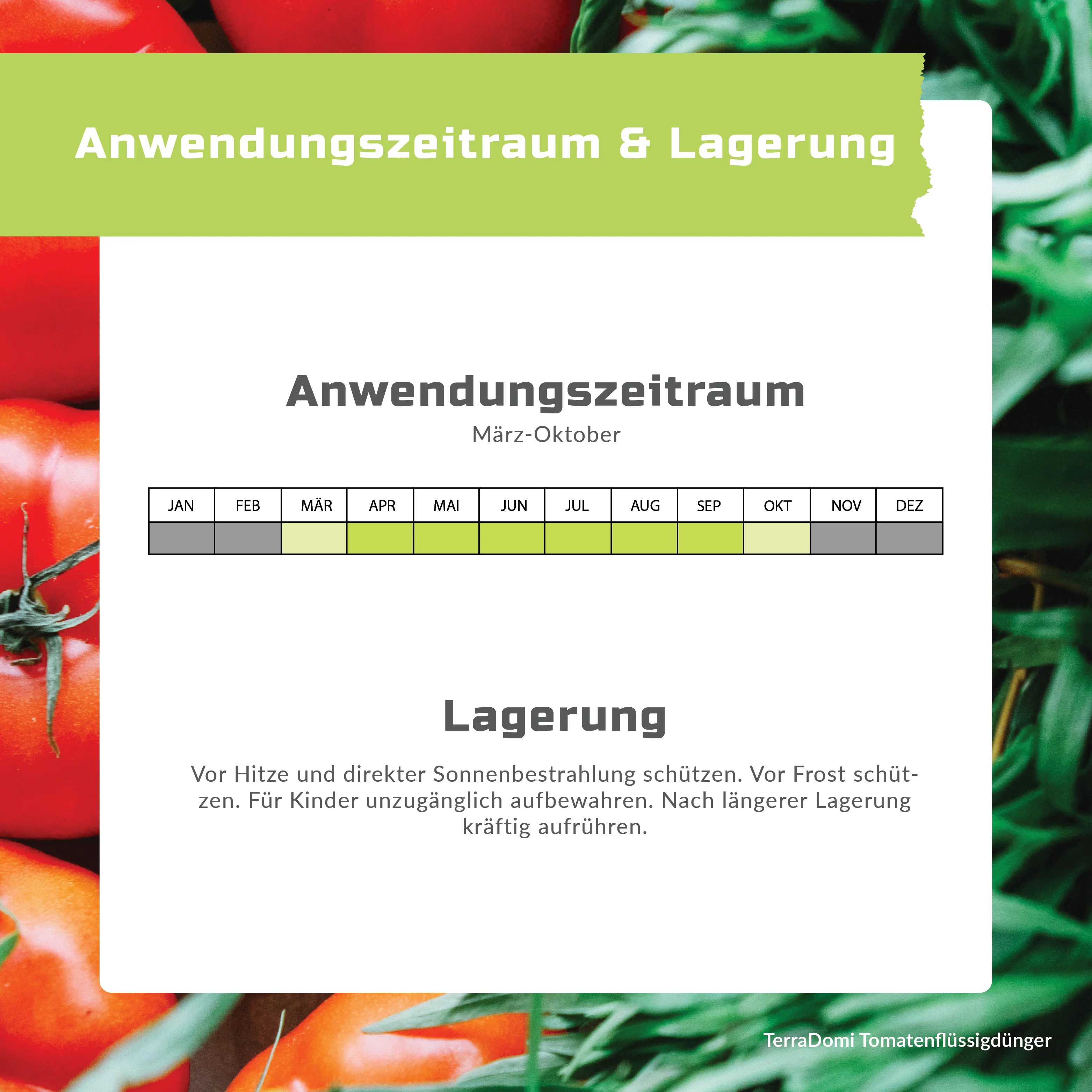 TerraDomi Tomatendünger 1 Liter Flüssigdünger Konzentrat - Image 6